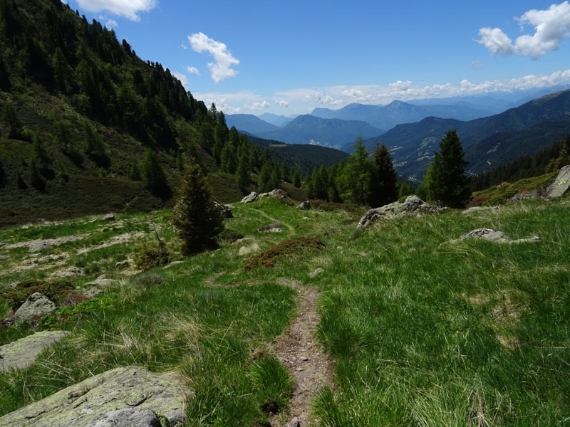 Catena dei Lagorai...da Pergine al Passo del Manghen